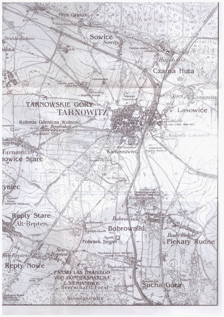 Tarnowskie G Ry Na Starych Mapach I Poczt Wkach Antykwariat Filar