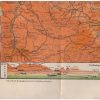 LIEGNITZ und Umgebung. Paul Baron`s Heimatkarte des Kreises... Masstab 1:100.000. - obrazek 2