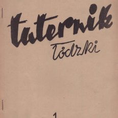TATERNIK Łódzki. Zeszyty 1 - Luty 1953, 2 - Czerwiec 1953, 3 - Wrzesień 1953.
