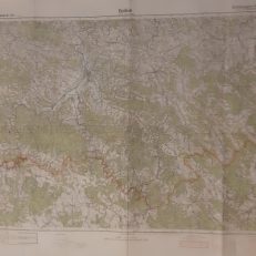 GORLICE. Grossblatt 412. Mapa w skali 1:100.000. Sonderausgabe grudzień 1940.