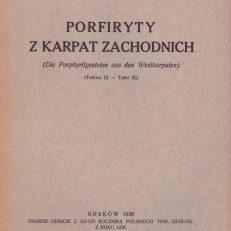 Porfiryty z Karpat Zachodnich.