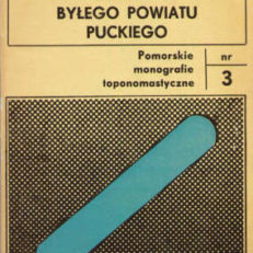 Toponimia byłego powiatu puckiego