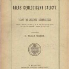 ATLAS Geologiczny Galicyi. Tekst do Zeszytu szesnastego. Arkusze: Rudnik i Raniżów, Ropczyce i Dębica, Rzeszów i Łańcut