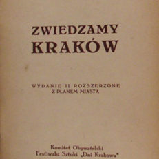 Zwiedzamy Kraków. Wydanie II rozszerzone z planem miasta. Opracowanie i rysunki... 