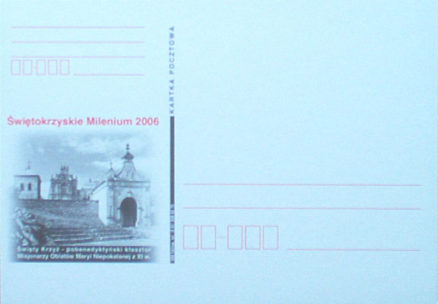 KARTY pocztowe "Świętokrzyskie Millenium 2006" wydane przez DDK Edition