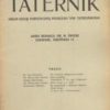 TATERNIK 1922. Zeszyty 1-2 i 3-4. Rok IX.