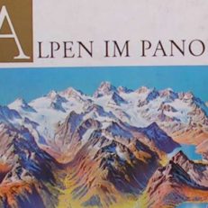 Die Alpen im Panorama. Bayern. Tirol. Dolomiten.