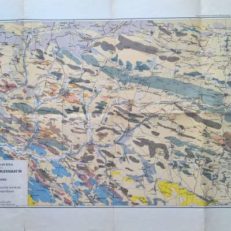 MAPA geologiczna środkowej części Gór Świętokrzyskich