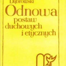 Odnowa postaw duchowych i etycznych