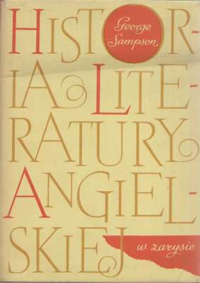 Historia literatury angielskiej w zarysie. Podręcznik