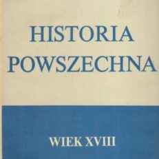 Historia powszechna wiek XVIII