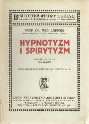 Hypnotyzm i spirytyzm.
