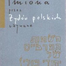 IMIONA przez Żydów polskich używane