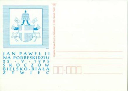 JAN Paweł II na Podbeskidziu, 22.05.1995. Skoczów, Bielsko Biała, Żywiec.