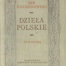Dzieła polskie. Tom drugi. 