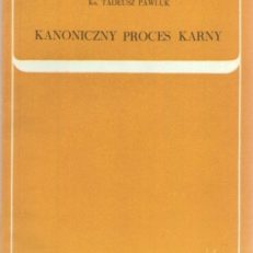 Kanoniczny proces karny