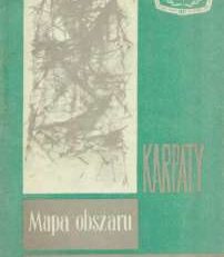 KARPATY. Mapa obszaru konwencji turystycznej. Skala ok. 1:220.000.