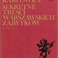Sekretne treści warszawskich zabytków