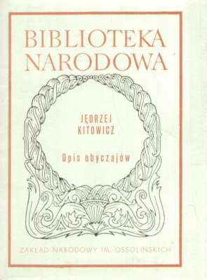 Opis obyczajów za panowania Augusta III