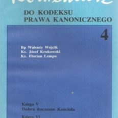 Księga V. Dobra doczesne Kościoła. Księga VI. Sankcje w Kościele