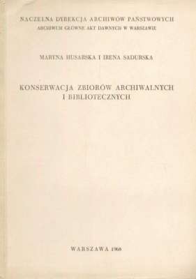 Konserwacja zbiorów archiwanych i bibliotecznych
