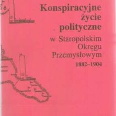 Konspiracyjne życie polityczne w Staropolskim Okręgu Przemyslowym. Baza społeczna, przejawy, zasięg oddziaływania sił politycznych 1882 - 1904.