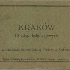 KRAKÓW. 10 zdjęć heljotypowych.