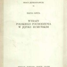 Wyrazy pochodzenia polskiego w języku rumuńskim