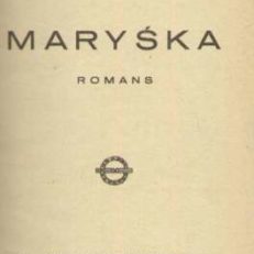 Maryśka. Romans.