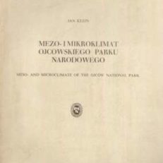 Mezo- i mikroklimat Opcowskiego Parku Narodowego