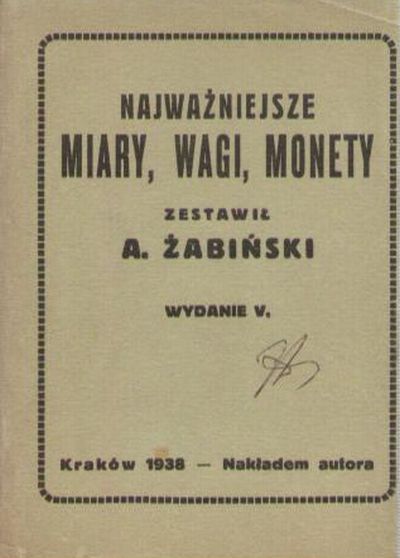 NAJWAŻNIEJSZE miary, wagi, monety.