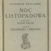 Noc listopadowa. Sceny dramatyczne.  - obrazek 2