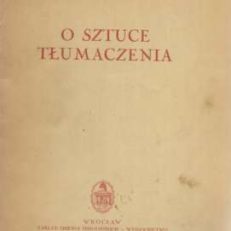 O sztuce tłumaczenia