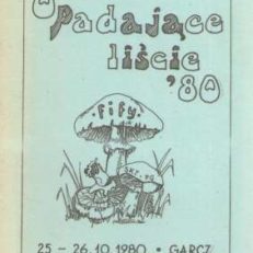 OPADAJĄCE Liście 80. 25 – 26.10.1980 Garcz Informator rajdowy