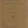 PAMIĘTNIK Towarzystwa Tatrzańskiego rok 1911. Wydawnictw Towarzystwa tom XXXII.