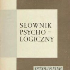 Słownik psychologiczny