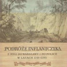 Podróże Inflantczyka z Rygi do Warszawy i po Polsce w latach 1791-1793.