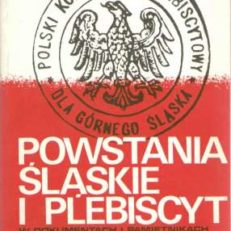 POWSTANIA śląskie i plebiscyt w dokumentach i pamiętnikach. Wybór tekstów