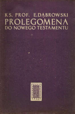 Prolegomena do Nowego Testamentu
