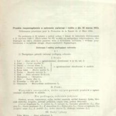 PRUSKIE rozporządzenie o ochronie zwierząt i roślin z dn. 10 marca 1933 r.