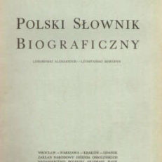 POLSKI Słownik Biograficzny. Tom XVIII/1. Zeszyt 76. Lubomirski Aleksander – Lutostański Seweryn