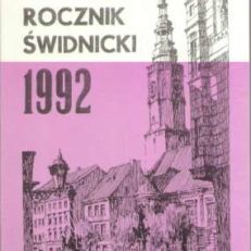 ROCZNIK Świdnicki 1992