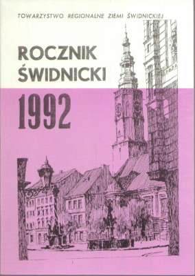 ROCZNIK Świdnicki 1992