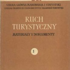 RUCH turystyczny. Materiały i dokumenty. Zeszyt 1. 