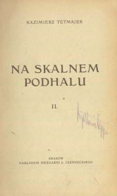 Na Skalnem Podhalu. Tomy II-V.