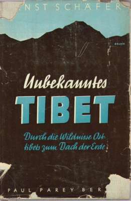 Unbekanntes Tibet. Durch die Wildnisse OstTibets zum Dach der Erde. Mit 64 Abbildungen und photographischen Aufnahmen des Verfassers und 2 Karten