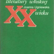 Historia literatury włoskiej XX wieku.