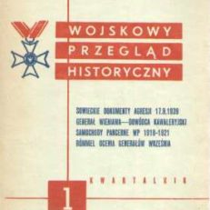 WOJSKOWY Przegląd Historyczny. Kwartalnik. Rok XXXVIII. Styczeń - Marzec . Nr 1(143).