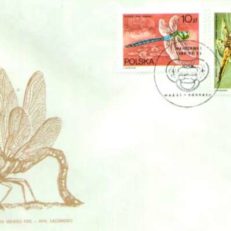 KOPERTA pierwszego dnia obiegu z roku 1988 "Ważki- Odoneta".