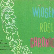 WIOSENNE rośliny chronione